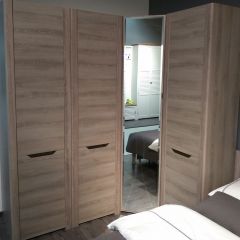 АФИНА А15 Шкаф для одежды Ясень Таормина в Тавде - tavda.mebel24.online | фото 3