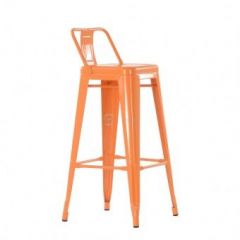Барный стул Barneo N-242 Tolix Style 2003 Оранжевый в Тавде - tavda.mebel24.online | фото