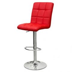 Барный стул Barneo N-48 Kruger красный в Тавде - tavda.mebel24.online | фото