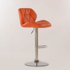 Барный стул Barneo N-85 Diamond оранжевый в Тавде - tavda.mebel24.online | фото 2