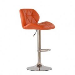 Барный стул Barneo N-85 Diamond оранжевый в Тавде - tavda.mebel24.online | фото