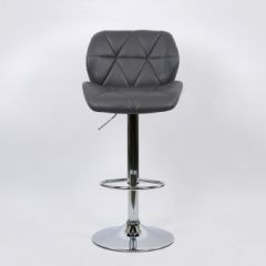 Барный стул Barneo N-85 Diamond серый в Тавде - tavda.mebel24.online | фото 3