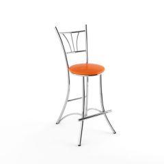Барный стул Трилогия оранжевый-843 в Тавде - tavda.mebel24.online | фото