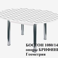 БОСТОН Стол круглый раздвижной 1080/1420 опоры Брифинг в Тавде - tavda.mebel24.online | фото