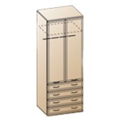 Детская Карина композиция 1 (Гикори Джексон светлый) в Тавде - tavda.mebel24.online | фото 2