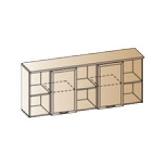 Детская Карина композиция 1 (Гикори Джексон светлый) в Тавде - tavda.mebel24.online | фото 3