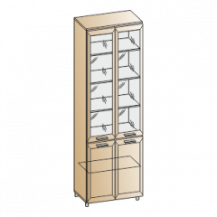 Детская Мелисса композиция 3 (Гикори Джексон светлый) в Тавде - tavda.mebel24.online | фото 8