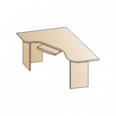 Детская Мелисса композиция 7 (Гикори Джексон светлый) в Тавде - tavda.mebel24.online | фото 7