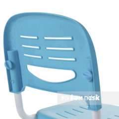 Комплект парта + стул трансформеры Cantare Blue в Тавде - tavda.mebel24.online | фото 7