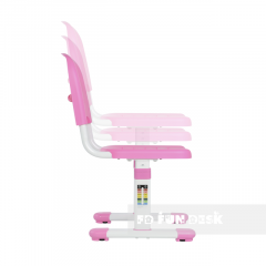 Комплект парта + стул трансформеры Cantare Pink в Тавде - tavda.mebel24.online | фото 7