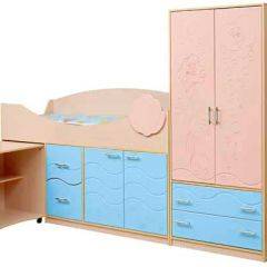 Набор мебели для детской Юниор -12.2 (700*1860) МДФ матовый в Тавде - tavda.mebel24.online | фото