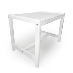Детский растущий комплект стол и два стула  Я САМ "Лофт" (Белый, Белый) в Тавде - tavda.mebel24.online | фото 1