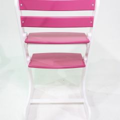 Детский растущий стул Конёк Горбунёк Комфорт (Бело-розовый) в Тавде - tavda.mebel24.online | фото 5
