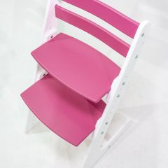 Детский растущий стул Конёк Горбунёк Комфорт (Бело-розовый) в Тавде - tavda.mebel24.online | фото 7
