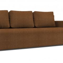 Диван Алиса 4 Shaggy BROWN - Teos Dark Brown в Тавде - tavda.mebel24.online | фото