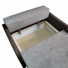 Диван Канзас 1.20 птички на голубом (Канасик) в Тавде - tavda.mebel24.online | фото 3