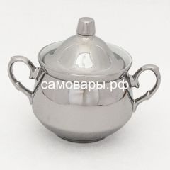 Электрический самовар на 3 литра из латуни никелированный формы "Желудь" в наборе №1 с защитой от выкипания в Тавде - tavda.mebel24.online | фото 4