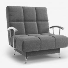 ФИНКА-2 Кресло с подлокотниками хром ПОНИ 12 в Тавде - tavda.mebel24.online | фото 1