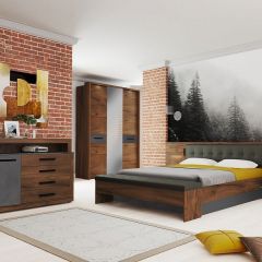 ГЛАЗГО МС Спальный гарнитур в Тавде - tavda.mebel24.online | фото