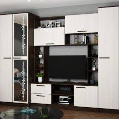АВРОРА Гостиная (Венге/Анкор светлый) в Тавде - tavda.mebel24.online | фото 2