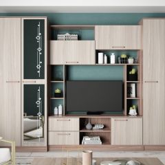 АВРОРА Гостиная (ЯШС/ЯШТ) в Тавде - tavda.mebel24.online | фото 2