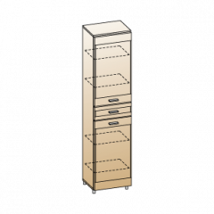 Гостиная Камелия Композиция 10 (Гикори Джексон темный) в Тавде - tavda.mebel24.online | фото 8