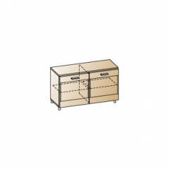 Гостиная Камелия Композиция 4 (Гикори Джексон темный) в Тавде - tavda.mebel24.online | фото 8