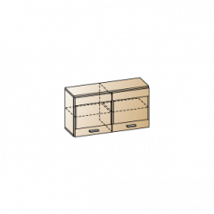 Гостиная Камелия Композиция 5 (Гикори Джексон темный) в Тавде - tavda.mebel24.online | фото 7