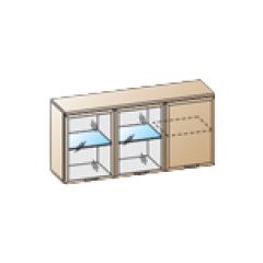 Гостиная Карина Композиция 10 (Гикори Джексон светлый) в Тавде - tavda.mebel24.online | фото 8