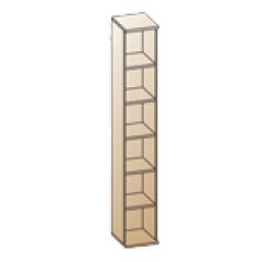 Гостиная Карина Композиция 25 (Гикори Джексон светлый) в Тавде - tavda.mebel24.online | фото 7