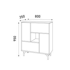 Гостиная Лабиринт (Модульная) в Тавде - tavda.mebel24.online | фото 7