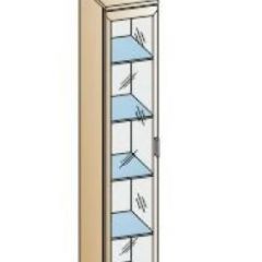 Гостиная Мелисса Композиция 1 (Гикори Джексон светлый) в Тавде - tavda.mebel24.online | фото 5