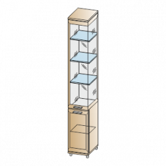 Гостиная Мелисса Композиция 11 (Акация Молдау) в Тавде - tavda.mebel24.online | фото 3