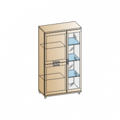Гостиная Мелисса Композиция 3 (Гикори Джексон светлый) в Тавде - tavda.mebel24.online | фото 8