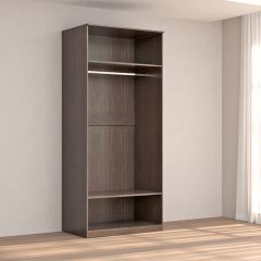 Кэт-4 Шкаф 2-х ств (2 дв зерк) (МДФ Венге) в Тавде - tavda.mebel24.online | фото 2