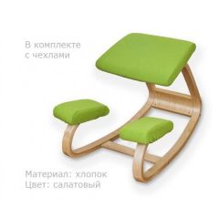 Коленный стул Smartstool Balance + Чехлы в Тавде - tavda.mebel24.online | фото 4