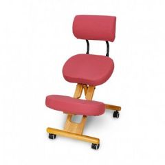Коленный стул со спинкой Smartstool KW02В + Чехлы в Тавде - tavda.mebel24.online | фото 5
