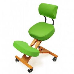 Коленный стул со спинкой Smartstool KW02В + Чехлы в Тавде - tavda.mebel24.online | фото 6