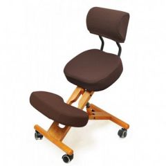 Коленный стул со спинкой Smartstool KW02В + Чехлы в Тавде - tavda.mebel24.online | фото 7