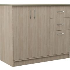 Комод АЛЛА (Дуб сонома светлый) Эко в Тавде - tavda.mebel24.online | фото