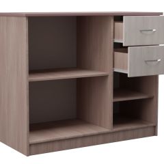 Комод АЛЛА (Ясень шимо светлый/темный) Эко в Тавде - tavda.mebel24.online | фото 2