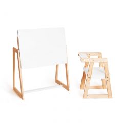 Комплект детской мебели стол и  два стула Я САМ "Лофт-Дуо" (Белый) в Тавде - tavda.mebel24.online | фото 5