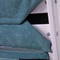 Комплект растущий стул и подушки Конёк Горбунёк Комфорт  (Бело-зеленый, Волна) в Тавде - tavda.mebel24.online | фото 3
