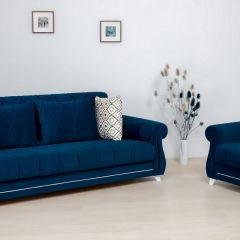 Комплект Роуз ТД 410 диван-кровать + кресло + комплект подушек в Тавде - tavda.mebel24.online | фото