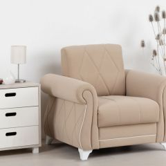 Комплект Роуз ТД 412 диван-кровать + кресло + комплект подушек в Тавде - tavda.mebel24.online | фото 2