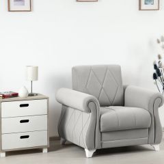 Комплект Роуз ТД 414 диван-кровать + кресло + комплект подушек в Тавде - tavda.mebel24.online | фото 2