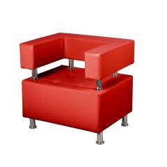 Кресло Борк (красный) в Тавде - tavda.mebel24.online | фото