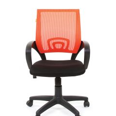 Кресло для оператора CHAIRMAN 696 black (ткань TW-11/сетка TW-66) в Тавде - tavda.mebel24.online | фото 2