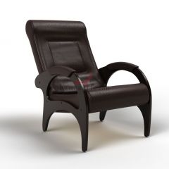 Кресло для отдыха Римини 19-К-В (экокожа/венге) ВЕНГЕ в Тавде - tavda.mebel24.online | фото