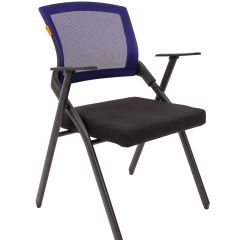 Кресло для посетителей CHAIRMAN NEXX (ткань стандарт черный/сетка DW-61) в Тавде - tavda.mebel24.online | фото 1